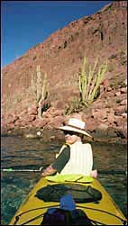 Baja kayaker