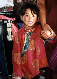 Tibetan boy