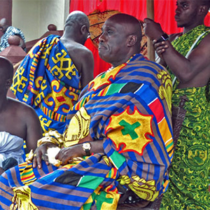 The King with his guards